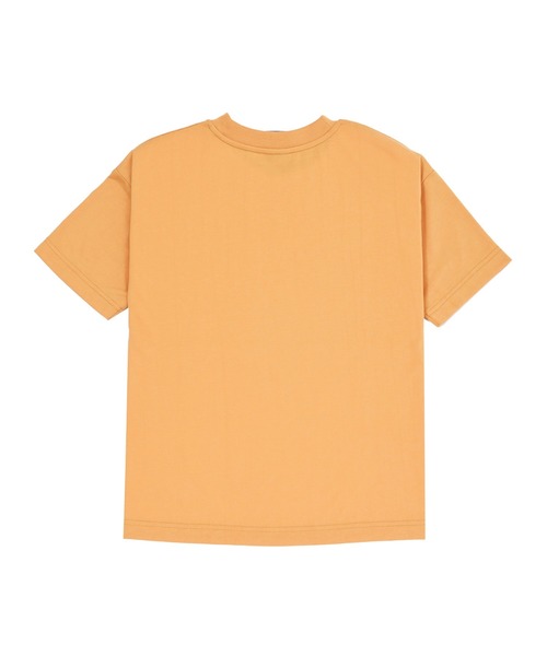 NEW BALANCE（ニューバランス）の「NB DRY リニアロゴショートスリーブTシャツ コットンライク（Tシャツ/カットソー・キッズ・オフホワイト/ブラック/カーキブラウン/オレンジ・160/150/140/130）」の14枚目の写真