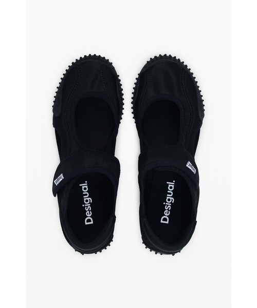 Desigual（デシグアル）の「RETROMARY JANE　メリージェーン（スニーカー・レディース・ホワイト/ブラック・36/37/38/39/40/41）」の2枚目の写真