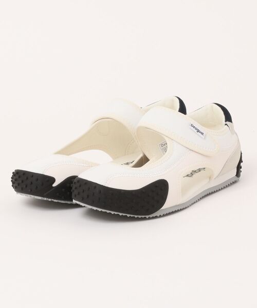 Desigual（デシグアル）の「RETROMARY JANE　メリージェーン（スニーカー・レディース・ホワイト/ブラック・36/37/38/39/40/41）」の11枚目の写真