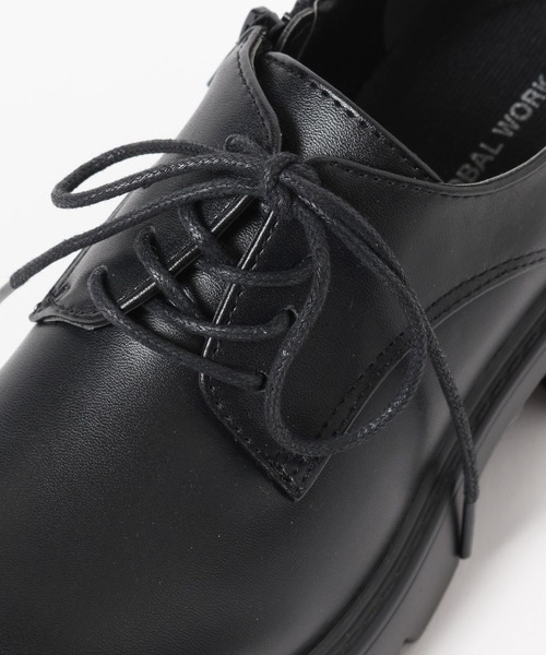 GLOBAL WORK（グローバルワーク）の「インソール付きPUシューズ/282072（ドレスシューズ・キッズ・ブラック・22cm/23cm/24cm）」の10枚目の写真