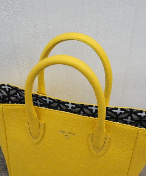DRESSTERIOR(ドレステリア)の「【日本製】シュリンクレザーミニトート(トートバッグ・レディース・ブルー/ブラウン系その他/ブラック/イエロー/ベージュ・00)」の15枚目の写真