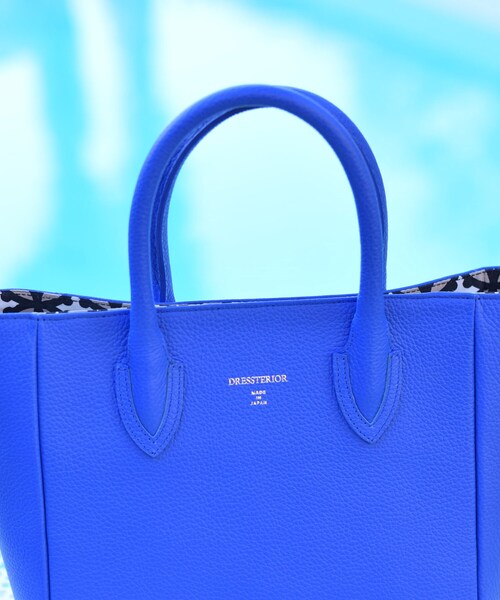 DRESSTERIOR(ドレステリア)の「【日本製】シュリンクレザーミニトート(トートバッグ・レディース・ブルー/ブラウン系その他/ブラック/イエロー/ベージュ・00)」の16枚目の写真