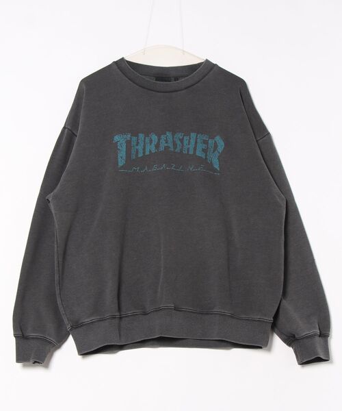 【THRASHER/スラッシャー】ヘビーウェイト ピグメント マガジンロゴ クルーネック スウェット LOGO PIGMENT SWEAT（スウェット）｜THRASHER（スラッシャー） mdprevattcaulkingandwaterproofing.com