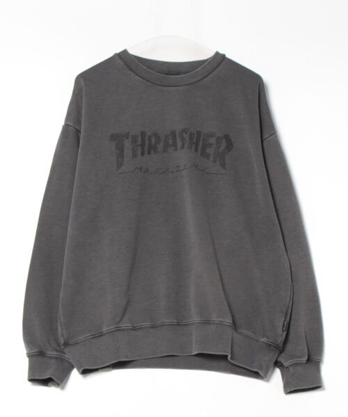 【THRASHER/スラッシャー】ヘビーウェイト ピグメント マガジンロゴ クルーネック スウェット LOGO PIGMENT SWEAT（スウェット）｜THRASHER（スラッシャー） mdprevattcaulkingandwaterproofing.com