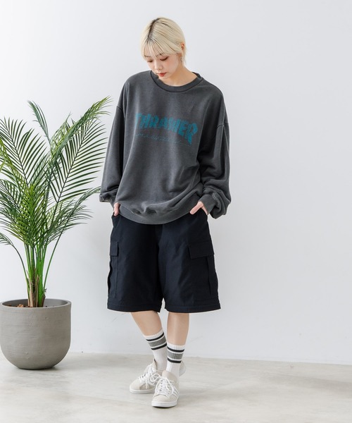THRASHER(スラッシャー)の「【THRASHER/スラッシャー】ヘビーウェイト ピグメント マガジンロゴ クルーネック スウェット LOGO PIGMENT SWEAT(スウェット・メンズ・その他2/その他1/その他・LARGE/MEDIUM)」の22枚目の写真