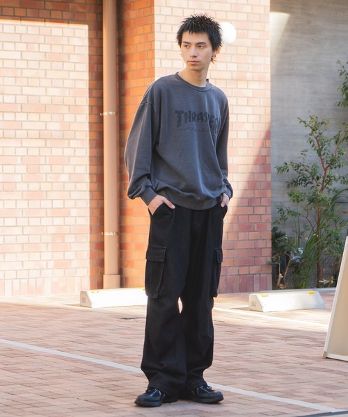 THRASHER(スラッシャー)の「【THRASHER/スラッシャー】ヘビーウェイト ピグメント マガジンロゴ クルーネック スウェット LOGO PIGMENT SWEAT(スウェット・メンズ・その他2/その他1/その他・LARGE/MEDIUM)」の15枚目の写真