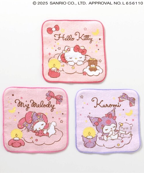 sanrio（サンリオ）の「【サンリオキャラクターズ】ミニタオル3点セット（タオル・キッズ・マルチ・FREE）」の7枚目の写真