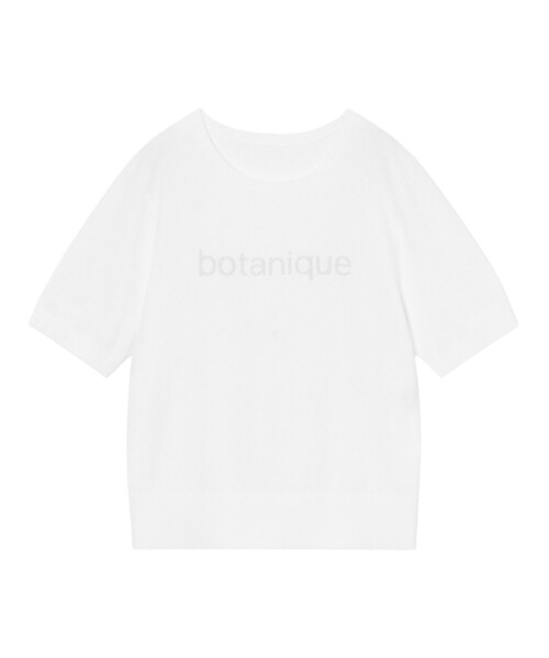 ANAYI(アナイ)の「BOTANIQUE ロゴ プルオーバー(ニット/セーター・レディース・オフホワイト/ネイビー・36/38)」の17枚目の写真