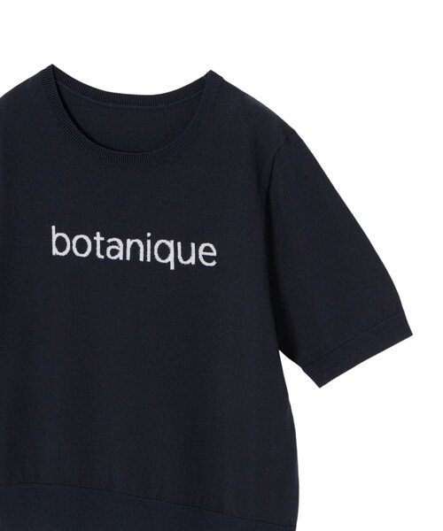 ANAYI(アナイ)の「BOTANIQUE ロゴ プルオーバー(ニット/セーター・レディース・オフホワイト/ネイビー・36/38)」の22枚目の写真