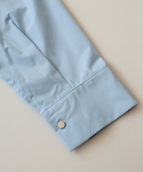 J by blue(ジェイバイブルー)の「ショートアシメラッフルシャツ(シャツ/ブラウス・レディース・ホワイト/ブルー/ブラック・MEDIUM)」の22枚目の写真