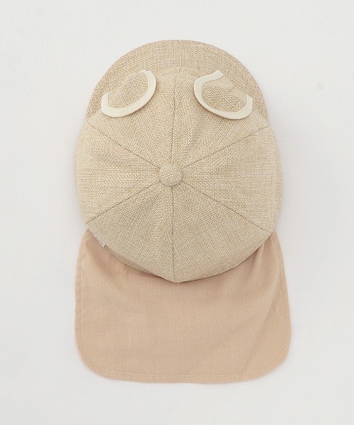 petit main(プティマイン)の「耳付きキャップ(その他ベビー用品・キッズ・ベージュ/アイボリー・48cm/46cm)」の10枚目の写真
