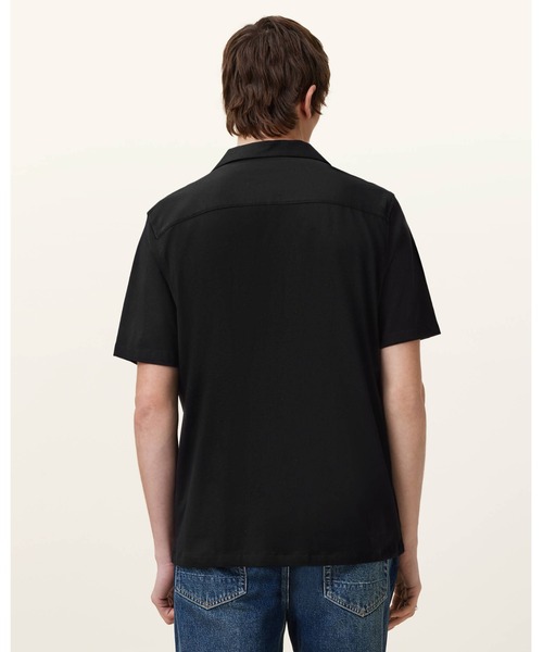 ALLSAINTS(オールセインツ)の「HUDSON RELAXED FIT RAMSKULL SHIRT | HUDSON リラックス フィット ラムスカル シャツ(シャツ/ブラウス・メンズ・ブラック・L/XS/S/M/XL)」の5枚目の写真
