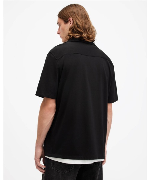 ALLSAINTS(オールセインツ)の「HUDSON RELAXED FIT RAMSKULL SHIRT | HUDSON リラックス フィット ラムスカル シャツ(シャツ/ブラウス・メンズ・ブラック・L/XS/S/M/XL)」の6枚目の写真