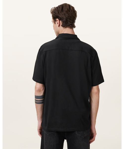 ALLSAINTS(オールセインツ)の「HUDSON RELAXED FIT RAMSKULL SHIRT | HUDSON リラックス フィット ラムスカル シャツ(シャツ/ブラウス・メンズ・ブラック・L/XS/S/M/XL)」の12枚目の写真