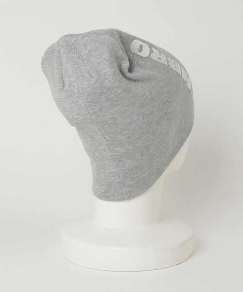 UMBRO(アンブロ)の「(UMBRO×ROSEBUD)LOGO BEANIE(ニットキャップ/ビーニー・レディース・グレー/ブラック/ライトグリーン・ONE SIZE)」の6枚目の写真