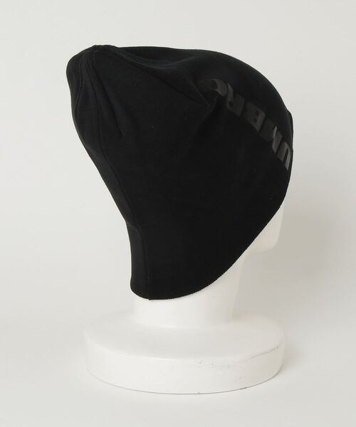 UMBRO(アンブロ)の「(UMBRO×ROSEBUD)LOGO BEANIE(ニットキャップ/ビーニー・レディース・グレー/ブラック/ライトグリーン・ONE SIZE)」の8枚目の写真