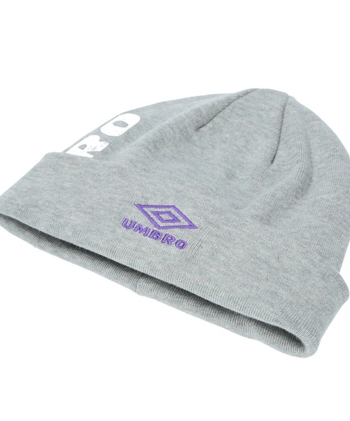 UMBRO(アンブロ)の「(UMBRO×ROSEBUD)LOGO BEANIE(ニットキャップ/ビーニー・レディース・グレー/ブラック/ライトグリーン・ONE SIZE)」の20枚目の写真