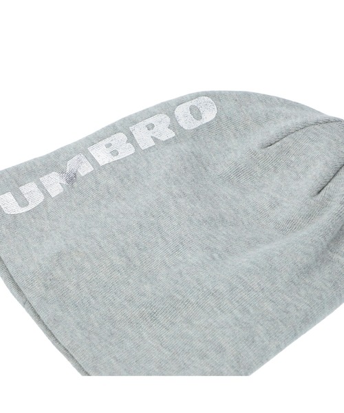 UMBRO(アンブロ)の「(UMBRO×ROSEBUD)LOGO BEANIE(ニットキャップ/ビーニー・レディース・グレー/ブラック/ライトグリーン・ONE SIZE)」の21枚目の写真