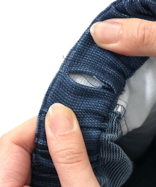 KRIFF MAYER Kid's Collection(クリフメイヤーキッズコレクション)の「ハイメッシュデニムハーフパンツ(デニムパンツ・キッズ・ダークブルー/ライトブルー・120/130/140/150/160/170)」の16枚目の写真