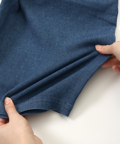 KRIFF MAYER Kid's Collection(クリフメイヤーキッズコレクション)の「ハイメッシュデニムハーフパンツ(デニムパンツ・キッズ・ダークブルー/ライトブルー・120/130/140/150/160/170)」の18枚目の写真