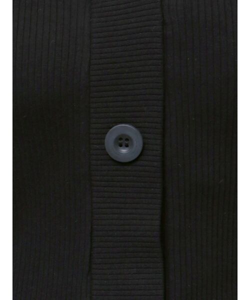 EMODA(エモダ)の「フロントボタンショートトップ(Tシャツ/カットソー・レディース・ホワイト/ブラック/ブルー・FREE)」の10枚目の写真