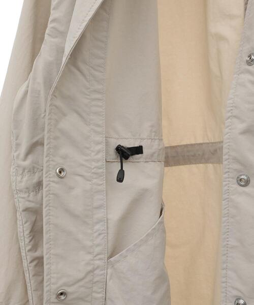 martinique(マルティニーク)の「《WEB限定》【THE NORTH FACE/ザ・ノース・フェイス】Rollpack Journeys Coat(ステンカラーコート・レディース・ブラック/アイボリー・FREE)」の12枚目の写真