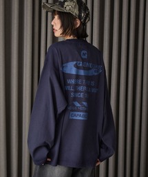 《UNISEX》グラデーションロンT