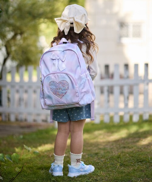 ANY（エニィ）の「【日よけ付き】リボンキャップ（キャップ・キッズ・ブラック系/アイボリー系/ライラック系・54/56/52）」の8枚目の写真