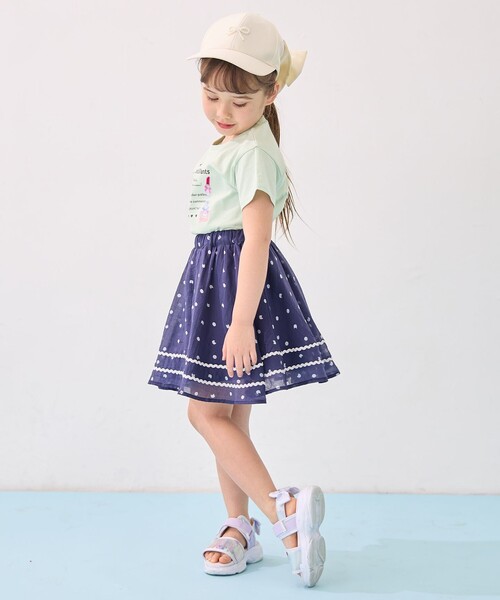 ANY（エニィ）の「【日よけ付き】リボンキャップ（キャップ・キッズ・ブラック系/アイボリー系/ライラック系・54/56/52）」の15枚目の写真