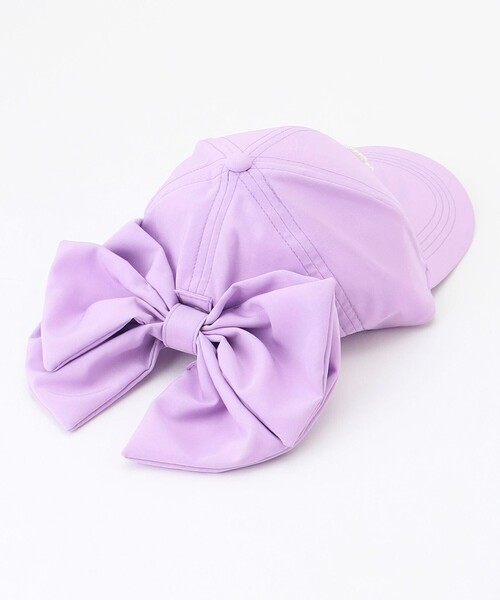 ANY（エニィ）の「【日よけ付き】リボンキャップ（キャップ・キッズ・ブラック系/アイボリー系/ライラック系・54/56/52）」の20枚目の写真