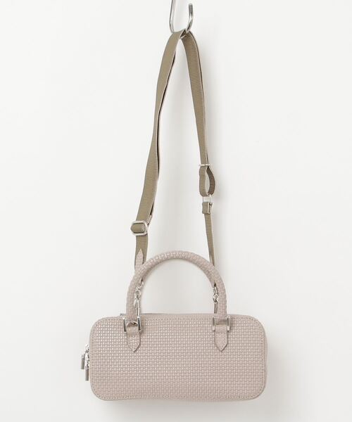 POMTATA（ポンタタ）の「POMTATA/ポンタタ/TONE mini Boston（ボストンバッグ・レディース・ブルー/ライトグレー/パープル・F）」の2枚目の写真