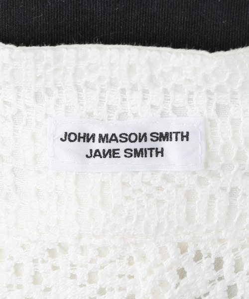 JANE SMITH / JOHN SMITH(ジェーンスミスジョンスミス)の「【JANE SMITH/ジェーンスミス】COTTON POLYESTER BLOCK LACE J:パンツ(その他パンツ・レディース・アイボリー・38)」の2枚目の写真