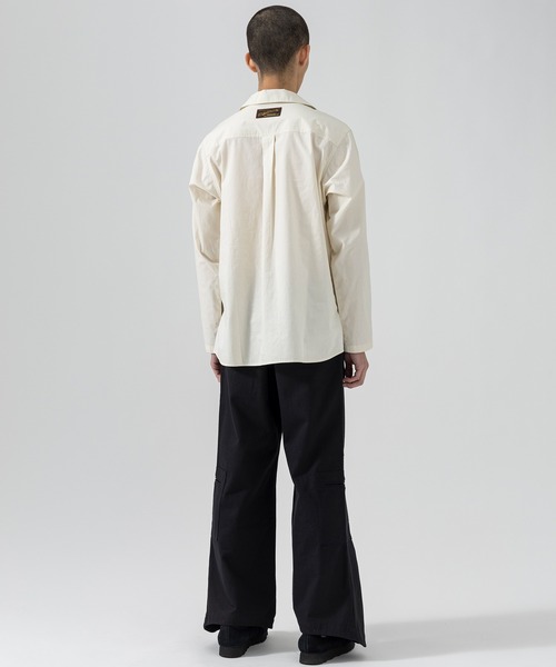 D.Nart.Ampta(ディーナ―トアンプタ)の「D.Nart.Ampta(ディー・ナート・アンプタ)Skipper Shirt 長袖シャツ ロングスリーブシャツ スキッパーシャツ(シャツ/ブラウス・メンズ・ネイビー/ホワイト/ブラック・M/S)」の7枚目の写真