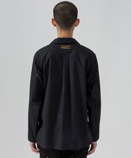 D.Nart.Ampta(ディーナ―トアンプタ)の「D.Nart.Ampta(ディー・ナート・アンプタ)Skipper Shirt 長袖シャツ ロングスリーブシャツ スキッパーシャツ(シャツ/ブラウス・メンズ・ネイビー/ホワイト/ブラック・M/S)」の9枚目の写真