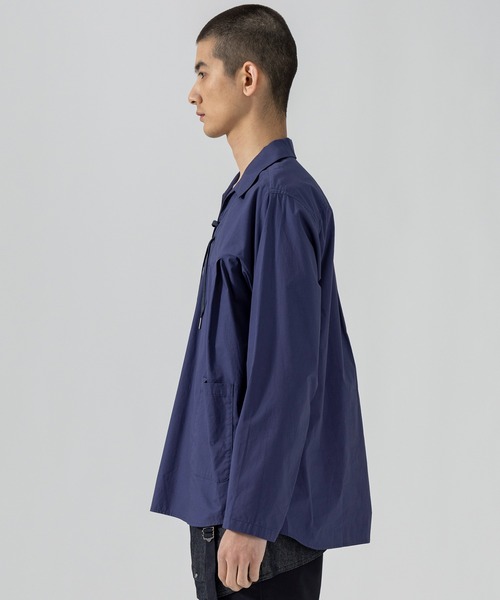 D.Nart.Ampta(ディーナ―トアンプタ)の「D.Nart.Ampta(ディー・ナート・アンプタ)Skipper Shirt 長袖シャツ ロングスリーブシャツ スキッパーシャツ(シャツ/ブラウス・メンズ・ネイビー/ホワイト/ブラック・M/S)」の12枚目の写真
