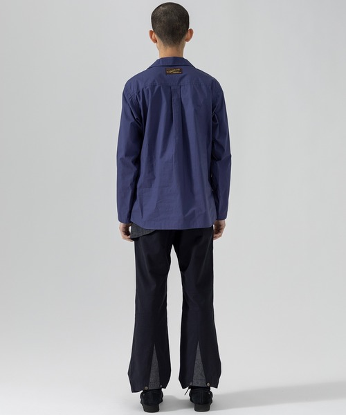 D.Nart.Ampta(ディーナ―トアンプタ)の「D.Nart.Ampta(ディー・ナート・アンプタ)Skipper Shirt 長袖シャツ ロングスリーブシャツ スキッパーシャツ(シャツ/ブラウス・メンズ・ネイビー/ホワイト/ブラック・M/S)」の15枚目の写真