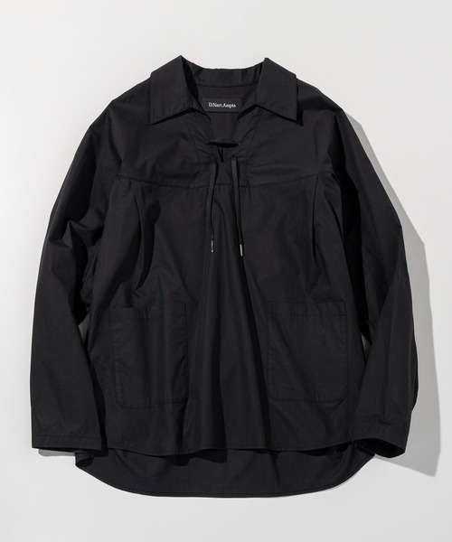 D.Nart.Ampta(ディーナ―トアンプタ)の「D.Nart.Ampta(ディー・ナート・アンプタ)Skipper Shirt 長袖シャツ ロングスリーブシャツ スキッパーシャツ(シャツ/ブラウス・メンズ・ネイビー/ホワイト/ブラック・M/S)」の18枚目の写真