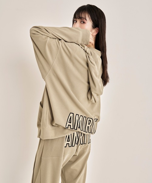 Nora Lily（ノラリリー）の「【Nora Lily】Emboss Full Zip Parka（パーカー・メンズ・ブラック/カーキ/ブラウン・FREE）」の3枚目の写真