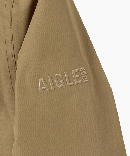 AIGLE(エーグル)の「GORE-TEX ゴアテックス 防水 撥水 防風 透湿 2レイヤーフーデッドハイキングジャケット / フード取り外し可(マウンテンパーカー・レディース・キャメル/ダークブルー・36/38/40)」の20枚目の写真