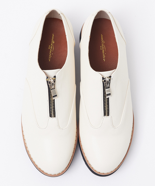 Au BANNISTER（オゥバニスター）の「【販売店舗限定】センタージップ 厚底シューズ（ドレスシューズ・レディース・ダークブラウン/ブラック/アイボリー・37/38/35/36/39）」の11枚目の写真