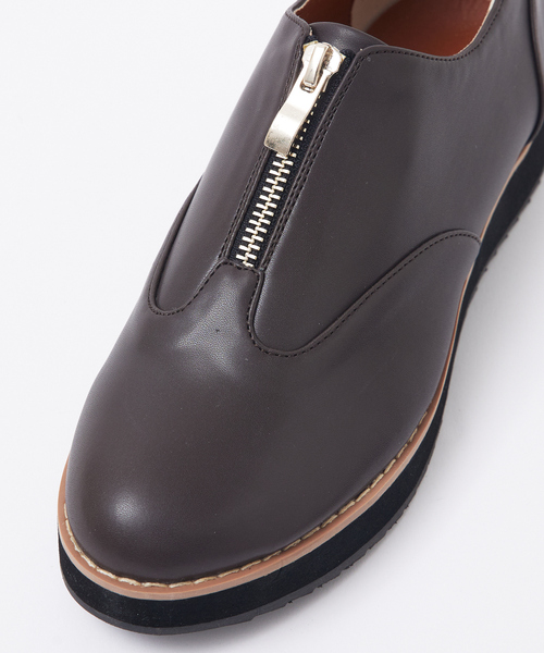 Au BANNISTER（オゥバニスター）の「【販売店舗限定】センタージップ 厚底シューズ（ドレスシューズ・レディース・ダークブラウン/ブラック/アイボリー・37/38/35/36/39）」の13枚目の写真