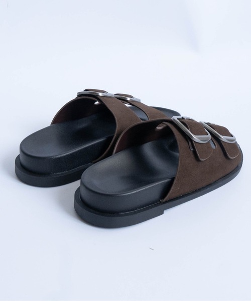 Fabby fabby（ファビィーファビィー）の「2ベルトコンフォートサンダル（サンダル・レディース・ベージュ系その他/ブラック系その他/ブラウン系その他/ブラック/ベージュ・MEDIUM/SMALL/LARGE）」の13枚目の写真