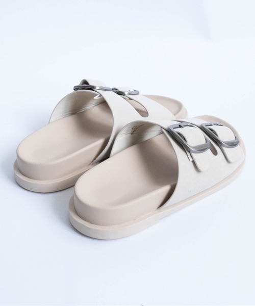 Fabby fabby（ファビィーファビィー）の「2ベルトコンフォートサンダル（サンダル・レディース・ベージュ系その他/ブラック系その他/ブラウン系その他/ブラック/ベージュ・MEDIUM/SMALL/LARGE）」の17枚目の写真