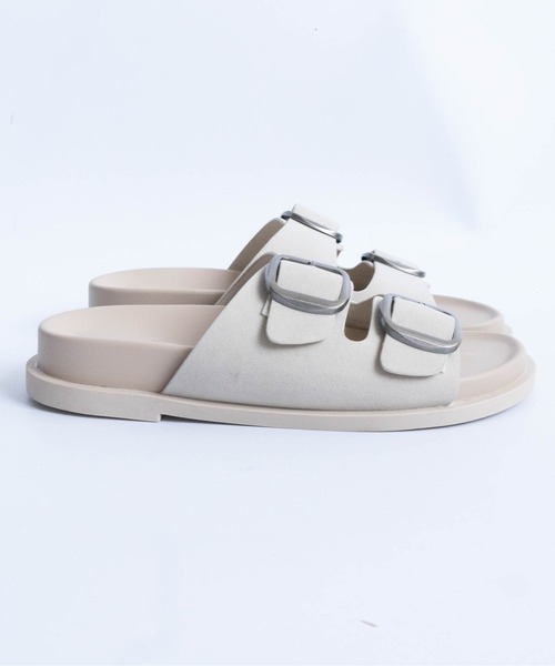 Fabby fabby（ファビィーファビィー）の「2ベルトコンフォートサンダル（サンダル・レディース・ベージュ系その他/ブラック系その他/ブラウン系その他/ブラック/ベージュ・MEDIUM/SMALL/LARGE）」の18枚目の写真