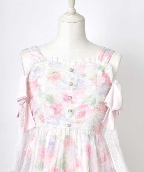 ワンピース mellfy memory angel playful tulle dress Angel Playful tulle dress（ワンピース）｜mellfy memory