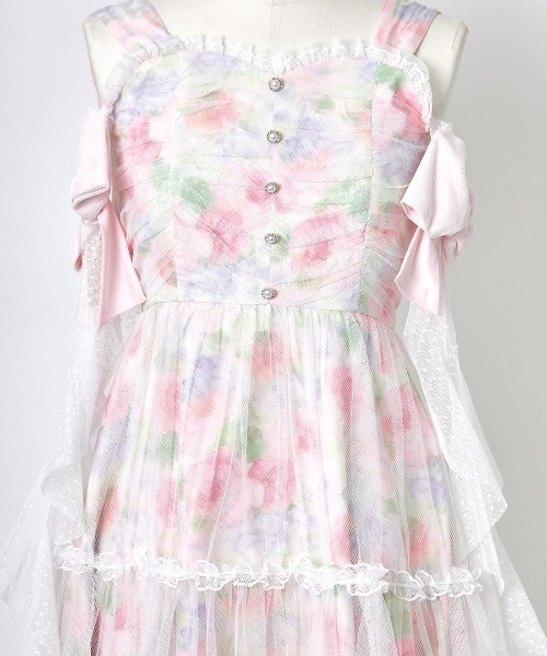 ワンピース mellfy memory angel playful tulle dress Angel Playful tulle dress（ワンピース）｜mellfy memory