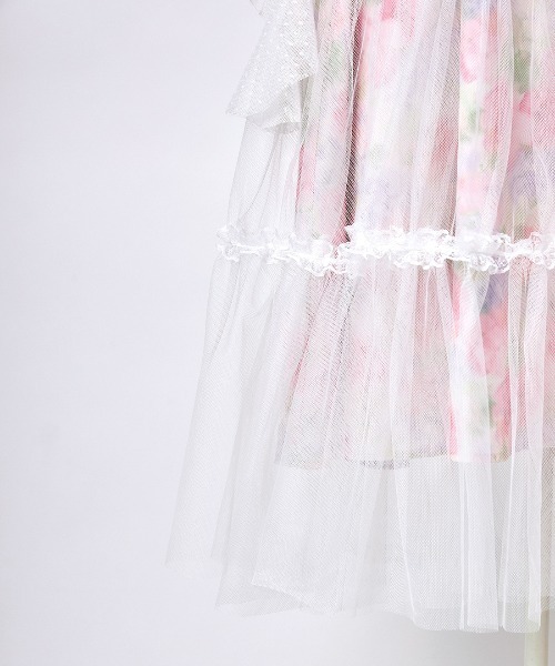 mellfy memory(メルフィーメモリー)の「Angel Playful tulle dress(ワンピース・レディース・ピンク/マルチ・M/S)」の8枚目の写真