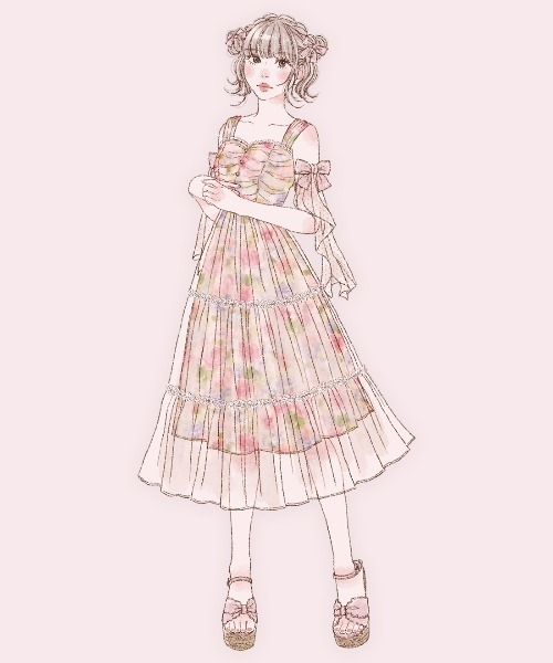 Angel Playful tulle dress（ワンピース）｜mellfy memory
