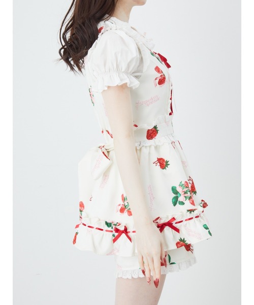 Ank Rouge（アンクルージュ）の「STRAWBERRY SYNDROME プリンセスSETUP（ワンピース・レディース・ピンク/ブラック/アイボリー・M）」の11枚目の写真