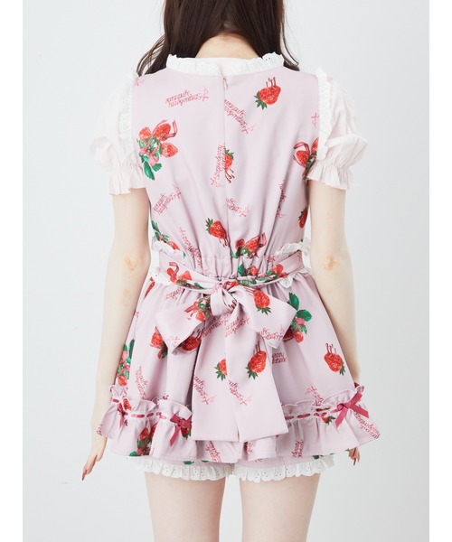 Ank Rouge（アンクルージュ）の「STRAWBERRY SYNDROME プリンセスSETUP（ワンピース・レディース・ピンク/ブラック/アイボリー・M）」の20枚目の写真